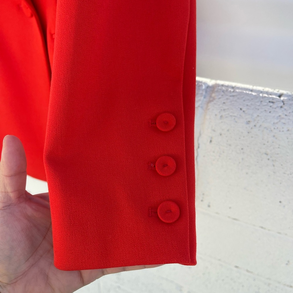 ❤️ Favorite Daughter “The Favorite Blazer “Red tailored blazer sold out color-xs - Picture 10 of 14